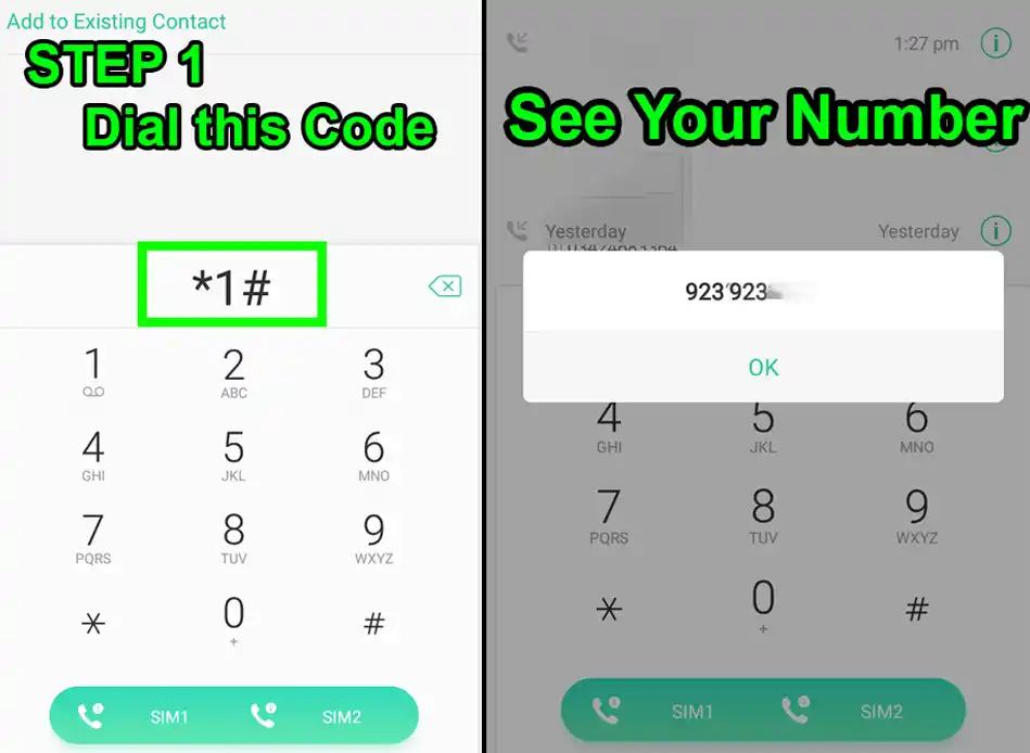 Ufone Number Check Code