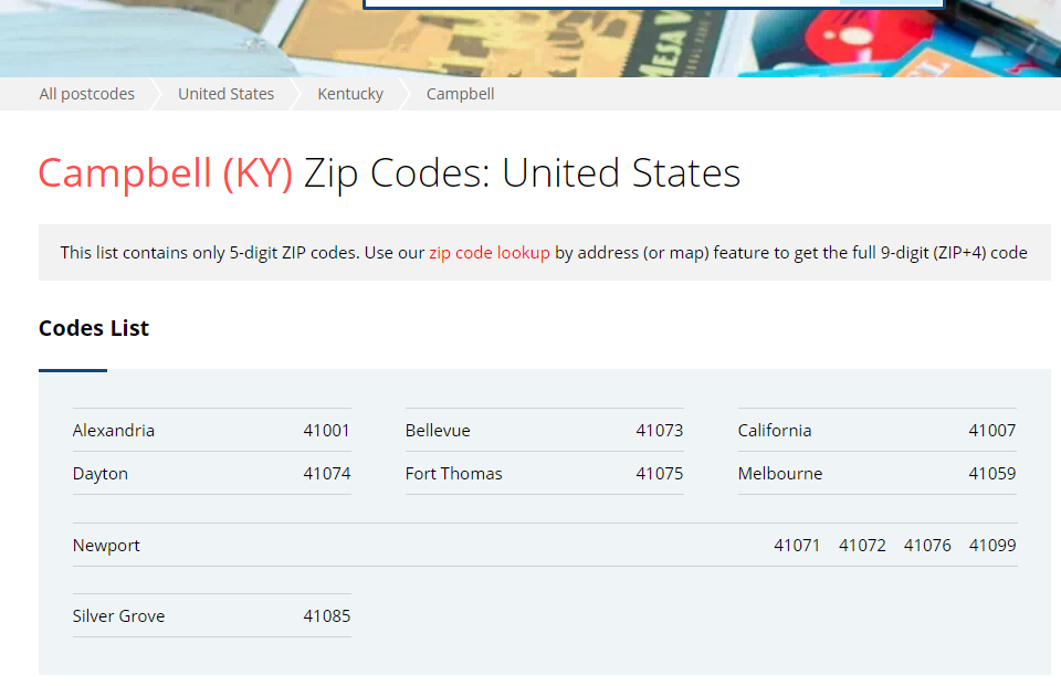 Postal Code of PS4 or PS5
